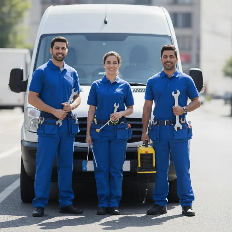 Industriewäscherei Team in Rosenheim